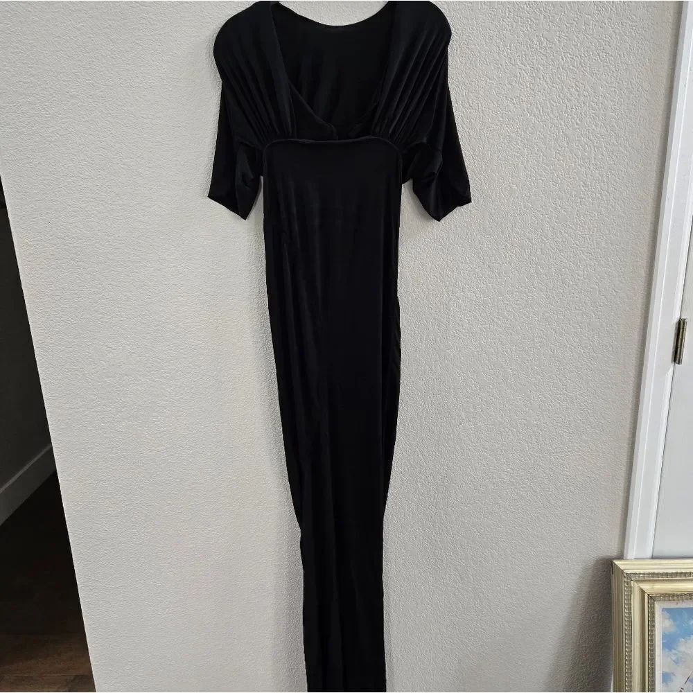 Just Cavalli black Maxi Gown Dress size 44